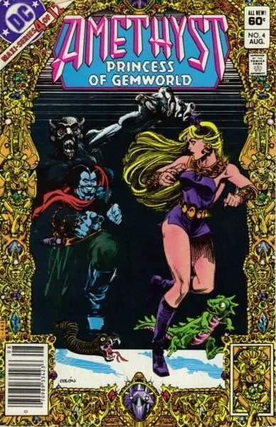 Amethyst: Princess of Gemworld, Vol. 1 #4 Newsstand Edition comic book cover, 1983