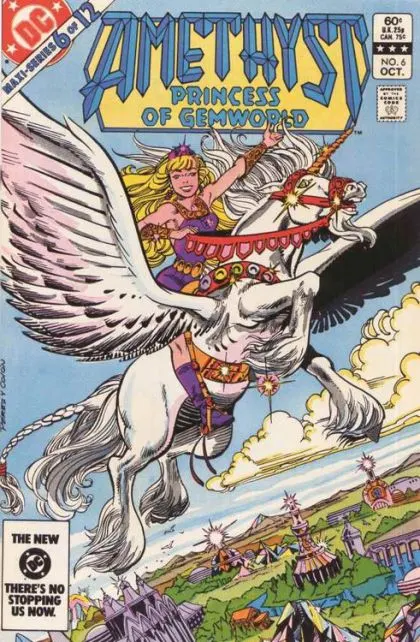 Amethyst: Princess of Gemworld, Vol. 1 #6 Direct Edition comic book cover, 1983