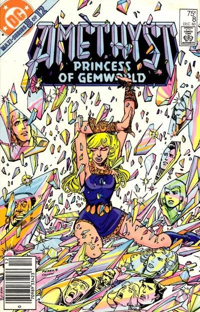 Amethyst: Princess of Gemworld, Vol. 1 #8 Newsstand Edition comic book cover, 1983