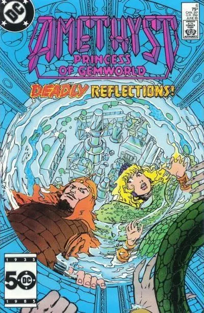 Amethyst, Vol. 1 #6 Direct Edition comic book cover, 1985