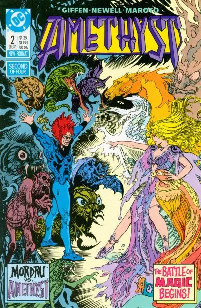 Amethyst, Vol. 2 #2 comic book cover, 1987