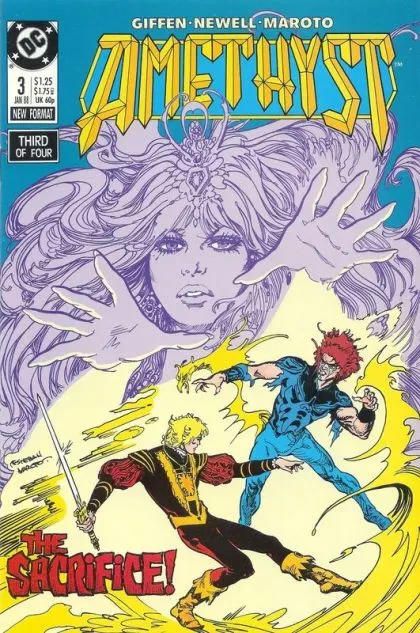 Amethyst, Vol. 2 #3 comic book cover, 1988