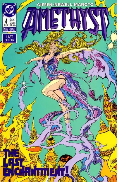 Amethyst, Vol. 2 #4 comic book cover, 1988