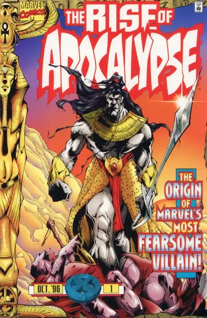 Rise of Apocalypse #1 Direct Edition comic book cover, 1996