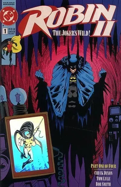 Robin II: The Joker's Wild #1 Kelley Jones Cover comic book cover, 1991