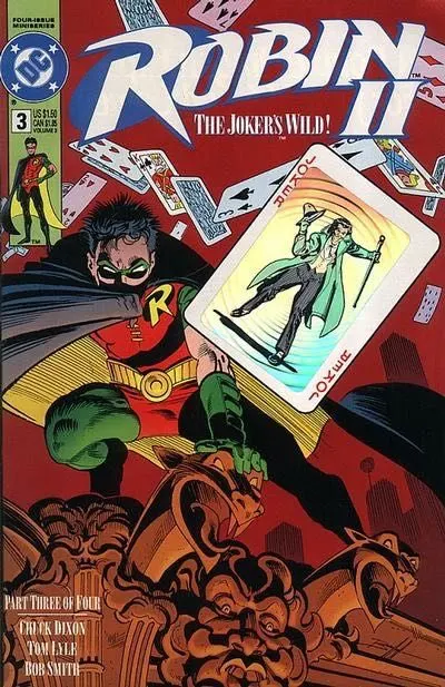 Robin II: The Joker's Wild #3 Norm Breyfogle Cover comic book cover, 1991