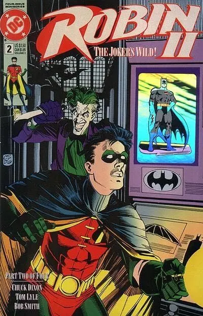 Robin II: The Joker's Wild #2 Chris Sprouse / Dick Giordano Cover comic book cover, 1991