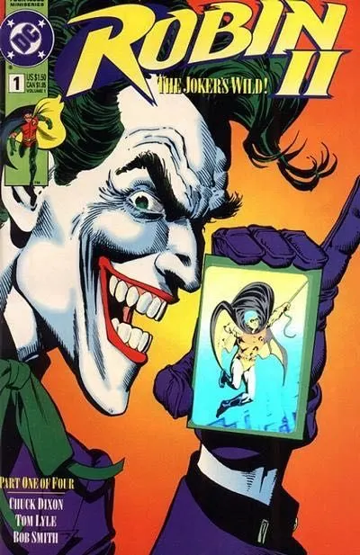 Robin II: The Joker's Wild #1 Tom Lyle Cover comic book cover, 1991