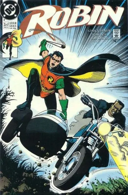 Robin, Vol. 1 #3 Direct Edition comic book cover, 1991