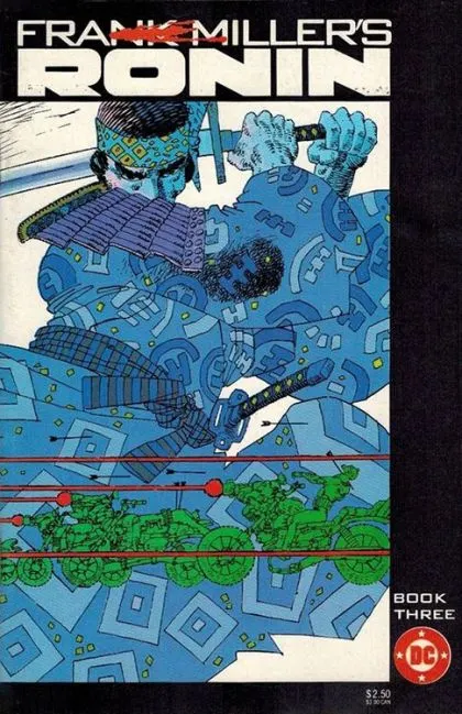 Ronin #3 comic book cover, 1983