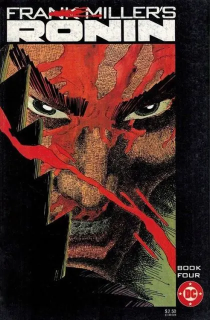 Ronin #4 comic book cover, 1984