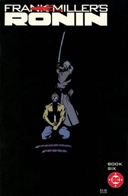 Ronin #6 comic book cover, 1984