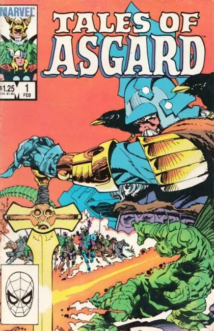 Tales of Asgard, Vol. 2 (1984) #1 Walter Simonson Regular comic book cover, 1984