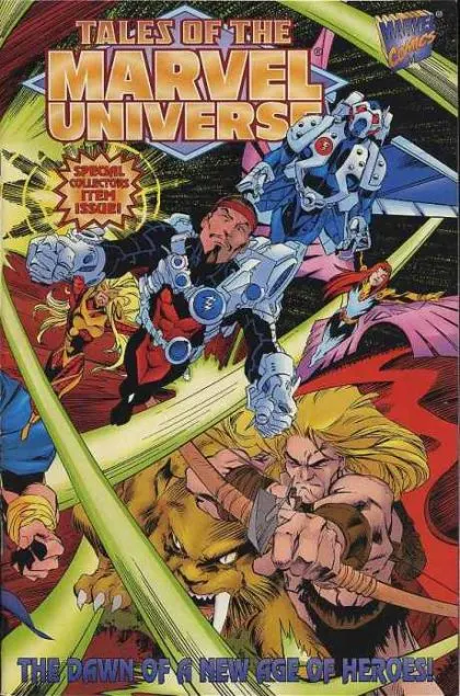 Tales of the Marvel Universe #1 comic book cover, 1997