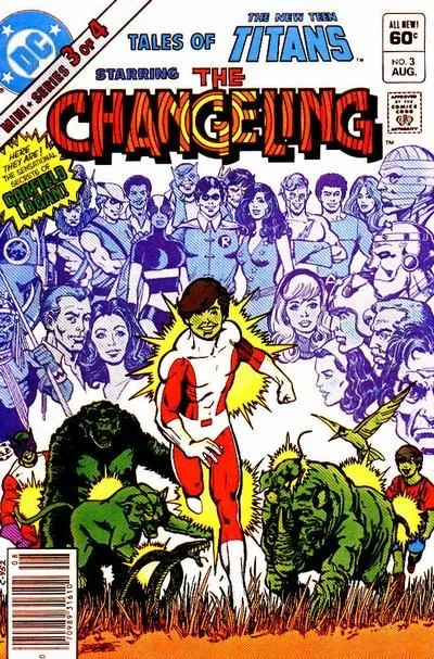 Tales of the New Teen Titans #3 Newsstand Edition comic book cover, 1982
