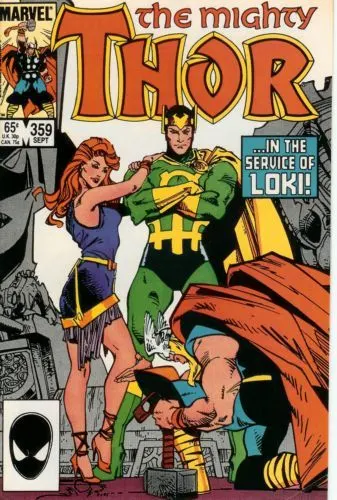 Thor, Vol. 1 #359 Direct Edition comic book cover, 1985