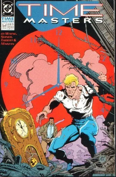 Time Masters #1 comic book cover, 1990