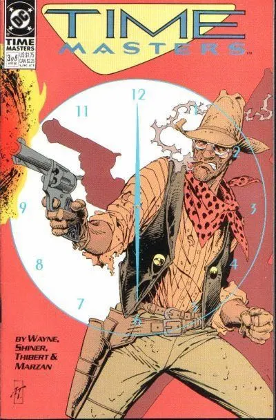 Time Masters #3 comic book cover, 1990