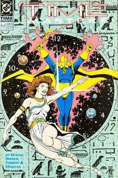 Time Masters #6 comic book cover, 1990
