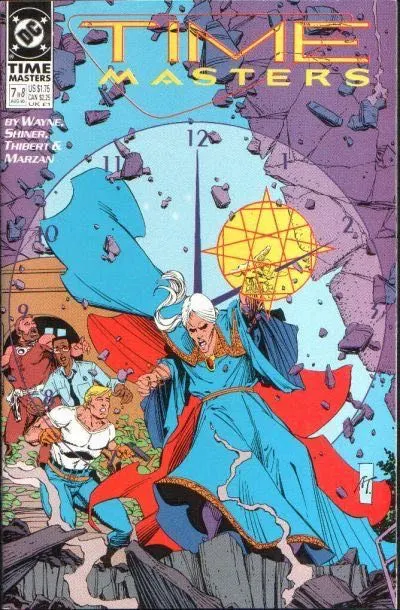 Time Masters #7 comic book cover, 1990