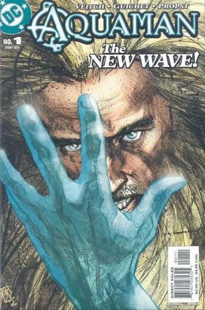 Aquaman, Vol. 6 #1 comic book cover, 2003