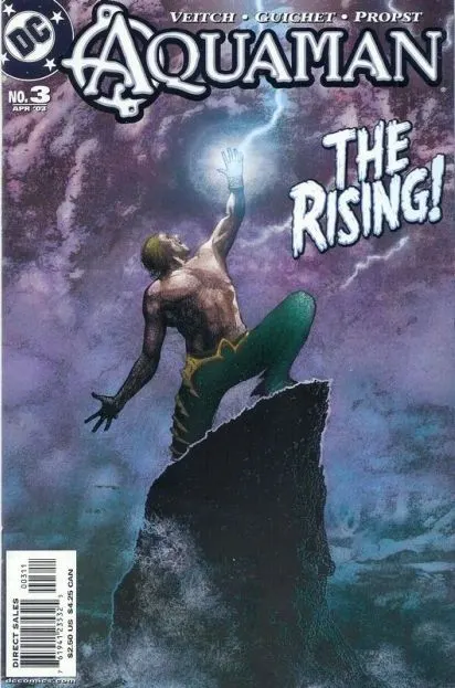 Aquaman, Vol. 6 #3 comic book cover, 2003