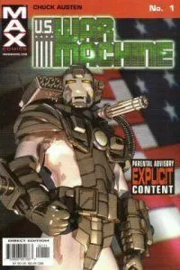 U.S. War Machine #1 comic book cover, 2001