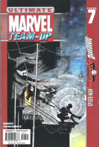 Ultimate Marvel Team-Up #7 Direct Edition comic book cover, 2001