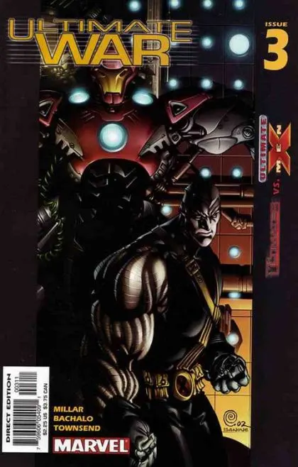 Ultimate War #3 comic book cover, 2003