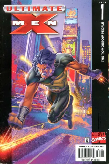 Ultimate X-Men, Vol. 1 #1 comic book cover, 2001