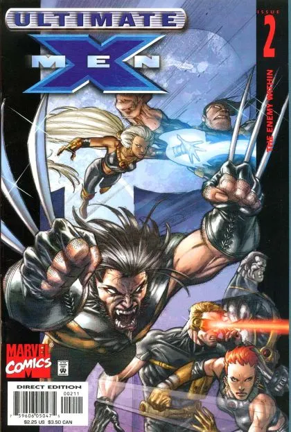 Ultimate X-Men, Vol. 1 #2 comic book cover, 2001
