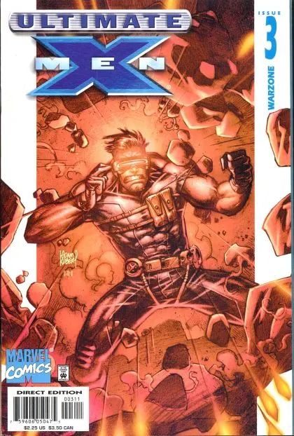 Ultimate X-Men, Vol. 1 #3 comic book cover, 2001