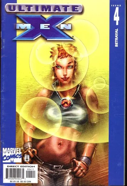 Ultimate X-Men, Vol. 1 #4 comic book cover, 2001