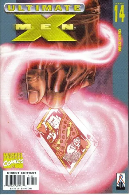 Ultimate X-Men, Vol. 1 #14 Direct Edition comic book cover, 2002