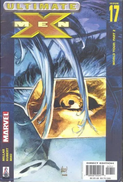 Ultimate X-Men, Vol. 1 #17 comic book cover, 2002