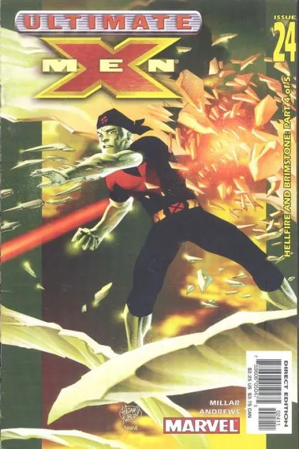 Ultimate X-Men, Vol. 1 #24 Direct Edition comic book cover, 2003
