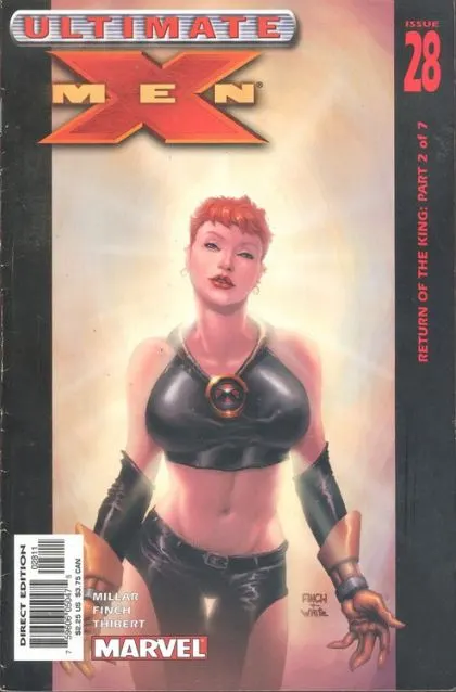 Ultimate X-Men, Vol. 1 #28 comic book cover, 2003