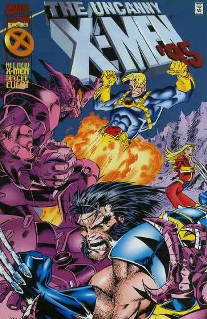 The Uncanny X-Men, Vol. 1 Annual #19 Direct Edition comic book cover, 1995