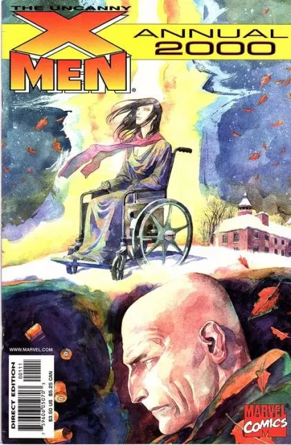 The Uncanny X-Men, Vol. 1 Annual #24 Direct Edition comic book cover, 2001