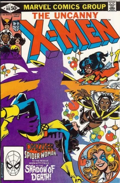 Uncanny X-Men, Vol. 1 #148 Direct Edition comic book cover, 1981