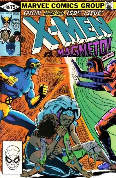 Uncanny X-Men, Vol. 1 #150 Direct Edition comic book cover, 1981