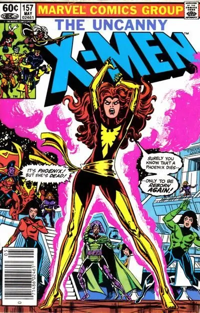 Uncanny X-Men, Vol. 1 #157 Newsstand Edition comic book cover, 1982