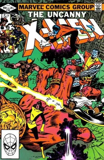 Uncanny X-Men, Vol. 1 #160 Direct Edition comic book cover, 1982