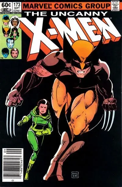 Uncanny X-Men, Vol. 1 #173 Newsstand Edition comic book cover, 1983