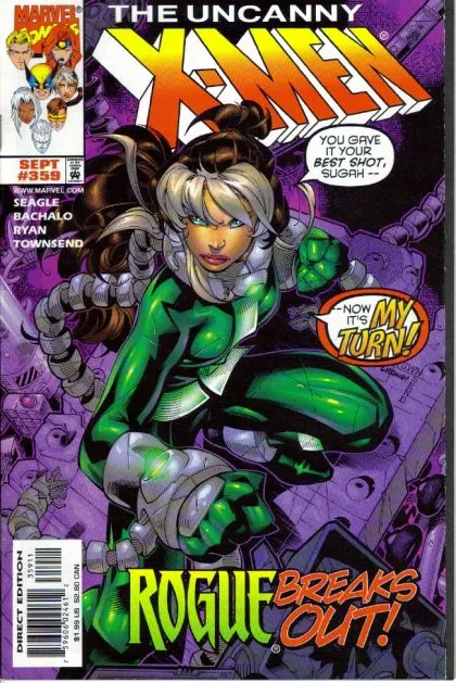 Uncanny X-Men, Vol. 1 #359 Direct Edition comic book cover, 1998