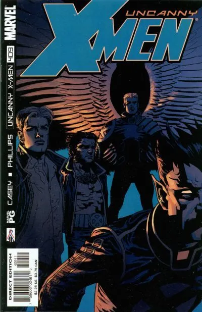 Uncanny X-Men, Vol. 1 #409 Direct Edition comic book cover, 2002