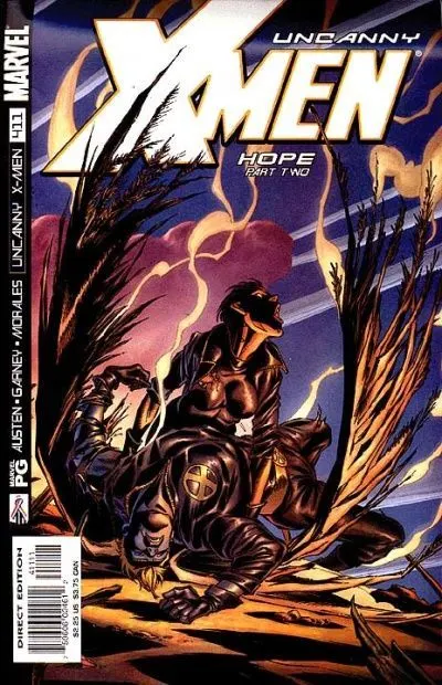 Uncanny X-Men, Vol. 1 #411 Direct Edition comic book cover, 2002