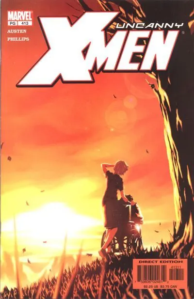 Uncanny X-Men, Vol. 1 #413 Direct Edition comic book cover, 2002