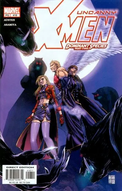 Uncanny X-Men, Vol. 1 #418 Direct Edition comic book cover, 2003