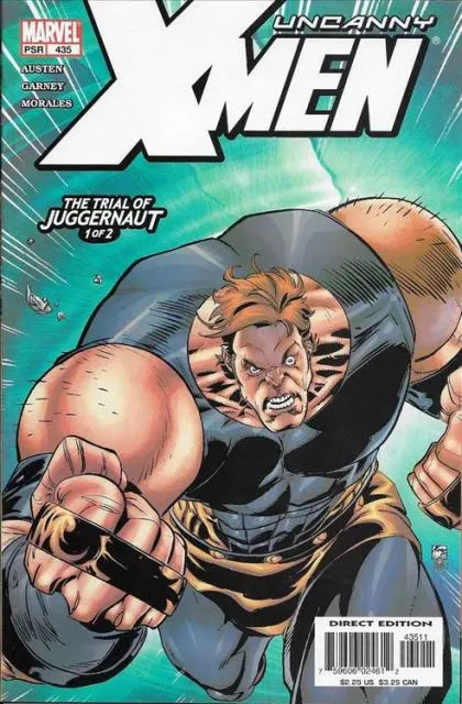 Uncanny X-Men, Vol. 1 #435 Direct Edition comic book cover, 2004